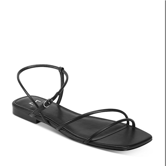 Marc Fisher Marg Strappy Sandals Black 